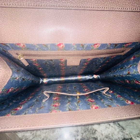 Gucci Brown Calfskin & Shell Butterfly Calfskin Shoulder Bag - RARE!!!! - Picture 3 of 16